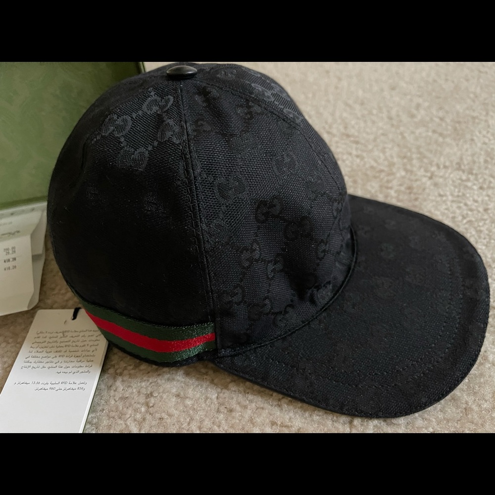 Brand New Gucci GG Canvas Baseball Cap